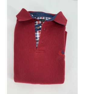 Pull col polo - RED